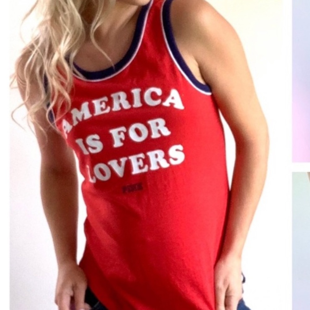 Medium PINK America Tank
